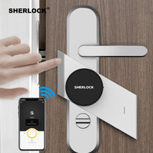 Load image into Gallery viewer, Sherlock S2 Smart Door Lock Home Keyless Lock Fingerprint + Password Work Electronic Lock Wireless App Phone Bluetooth Control